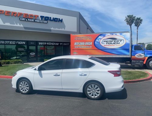 Thank you Alex for letting us tint your Nissan Sentra with 3M window tint