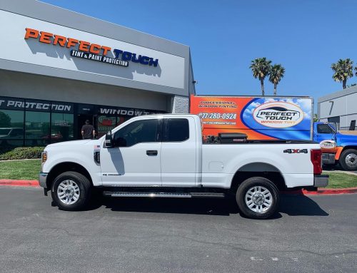 Thank you Brian for letting us tint your Ford F-250 3M Window Film all around!