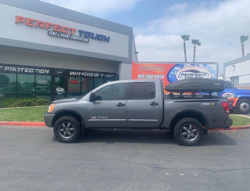 Thank you Louis for letting us tint your Nissan Titan with 3M window tint