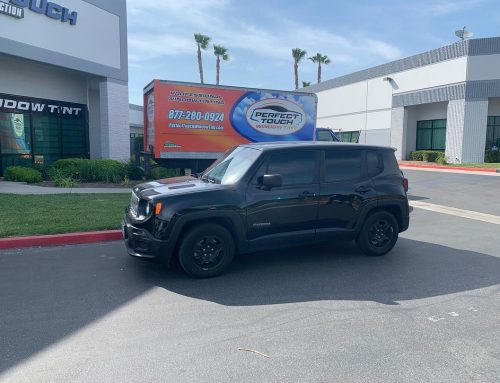 Thank you Elese for letting us tint your Jeep Renegade with 3M window tint