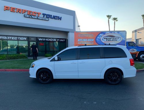 Thank you Guillermo for letting us tint your Dodge Grand Caravan with 3M window tint