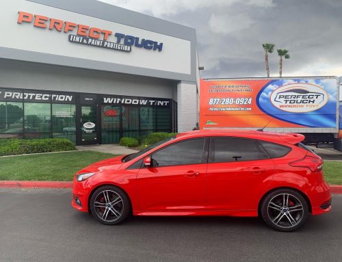 Thank you Luis for letting us tint your Ford Focus with 3M window tint