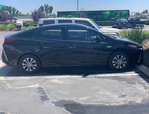 Thank you Damien for letting us tint your brand new Toyota Prius with 3M window tint