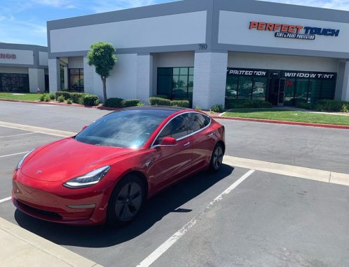 Thank you Devin for letting us tint your Tesla Model3 with 3M window tint