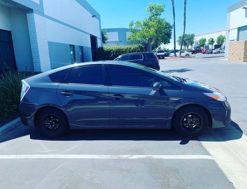 Thank you Mr. Espiritu for letting us tint your brand new Toyota Prius with 3M window tint dark 15% all around!