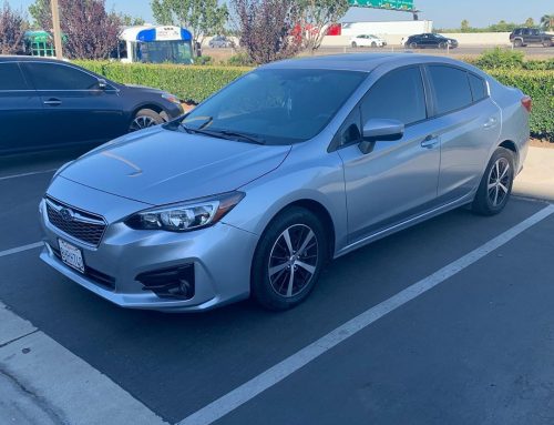 Thank you Brittney for letting us tint your Subaru Impreza