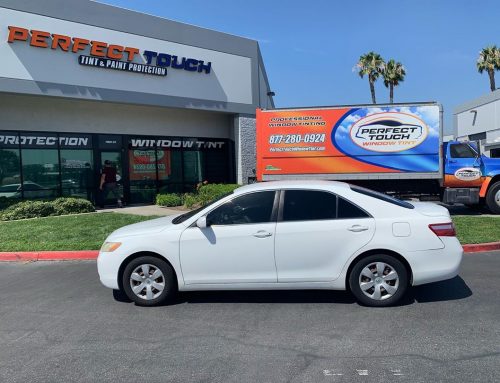 Toyota Camry window tint.