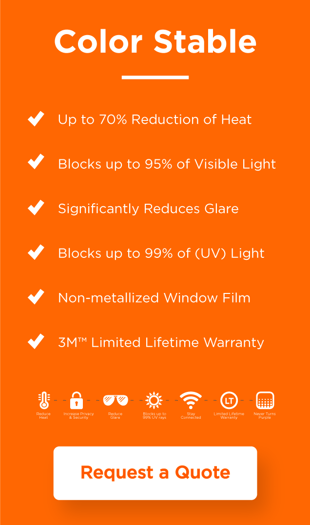 Window Tint Color Stable